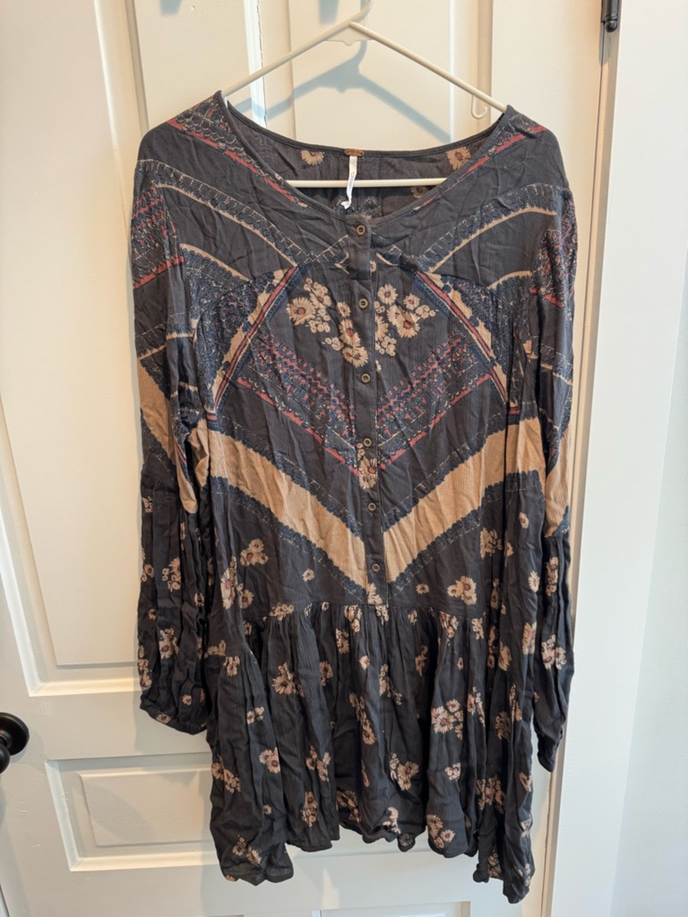 Free People Floral Tunic Dress